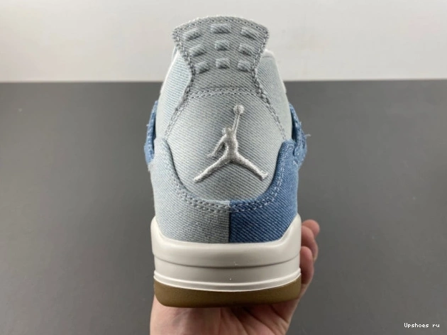  Air Denim  4 "Worn IB6716-100 Blue”  Jordan 0308